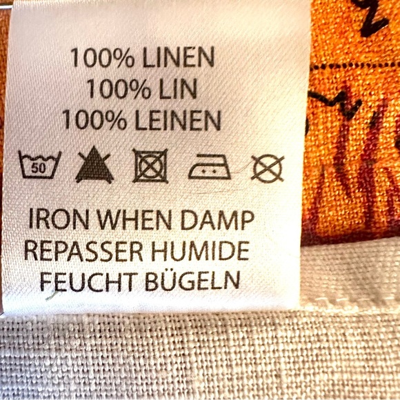 NWOT Linen tea towel Raffles Hotel Singapore David Cecil Holmes - Picture 9 of 12